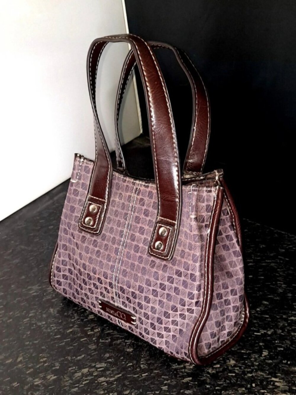 Vintage Y2K Nine & Co. Mini Tote Bag - Picture 4 of 8